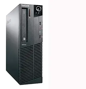 (Renewed) Lenovo Thinkcenter Intel Core i3-2100 desktop (4 GB/250 GB HDD/Windows 10 Pro/MS Office /Intel HD Graphics 2000/Black/2.20 Kg), Lenovo ThinkCenter M71e