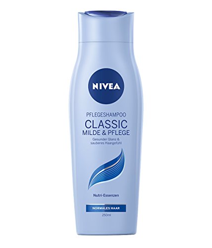 Nivea Pflegeshampoo Classic, Milde und Pflege, 4er Pack (4 x 250 ml)