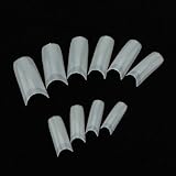 Come 2 Buy - 500pcs Acrylic UV Gel French Natural Nude Ivory False Fake Nail Art Tips