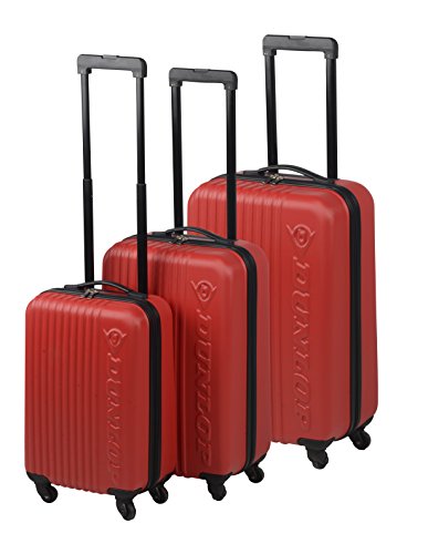 Preisvergleich Produktbild Dunlop Travel Laptop Rollkoffer, 120 Liter, Rot