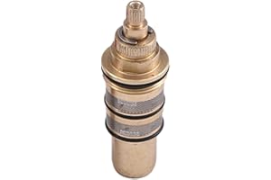 AIDNTBEO Kit de reparación de barra de válvula mezcladora de ducha con cartucho termostático de latón