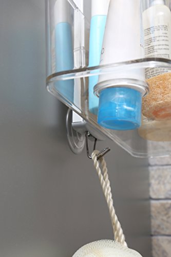 Duschregal, Duschablage aus hochwertigem Aluminium mit zwei Körben. Zum Hängen oder zur Wandmontage. Topp! - 2