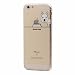 Produktbild iPhone 6 / 6S Hülle, Keyihan Niedlich Haustier Hunde und Seine Näpfe Muster Dünn Durchsichtige Weiche Silikon TPU Handy Schutzhülle Case Bumper für iPhone 6 / iPhone 6S (Sibirischer Husky)