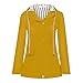 Price comparison product image TIMEMEAN Winter clearance Women Autumn Casual Daily coats Women Solid Rain Jacket Outdoor Plus Waterproof Hooded Raincoat Windproof