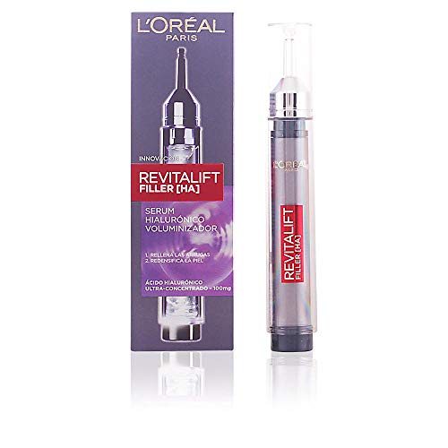 L'Oreal Paris Dermo Expertise Serum Voluminizador de Revitalift Filler, con Ácido Hialurónico- 16 ml