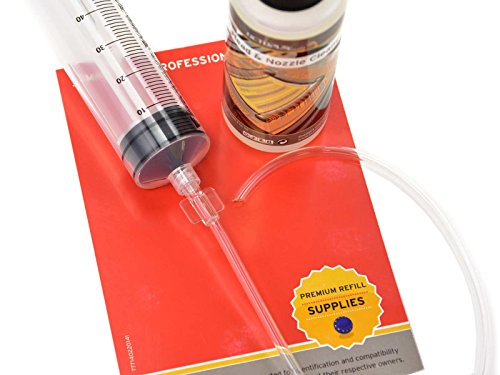 100 ml Düsenreiniger, Druckkopfreiniger für Brother Druckköpfe mit Schlauchadapter - 3