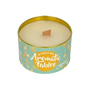 First Row Soy Wax, Tin Wick Tin Candle, Jasmine
