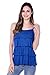 Bearsland Women's Maternity Nursing Tank Top and Cami Shirts Blue UK Size 10-12