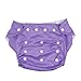 Orien 1Pc Purple Baby Cloth Diaper Washable Nappy Cover Waterproof Wrap Pants