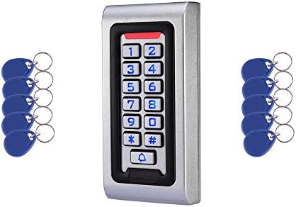 The Stand alone hi-illumination Keypad with prox &10 Prox Tags