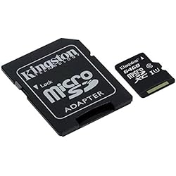 Kingston SDCG2/64GB Tarjeta MicroSD, Negro