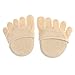 Produktbild SUPVOX 1 Paar Unsichtbare Zehensocken Mittelfuß Pads Yoga Sportsocken Zehenspreizer Fünf Finger Socken für Trockene Haut (Hautfarbe)