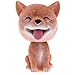 Produktbild WZSP Wackelfigur Shiba Inu Hund Welpe Tier Ornamente Mini Wackelkopf Figuren Spielzeug Auto Innenraum Home Dekoration Ornament