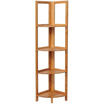 WOLTU Standregal Badregal Küchenregal Bücherregal Lagerregal Eckregal