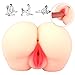 Produktbild MAXS Gummi Muschi Pussy Masturbator, Realistische Masturbatoren Männer Taschenmuschi Masturbator Mit Echter Vagina Pussy Muschi 3D Gesicht Für Männer Sexspielzeug