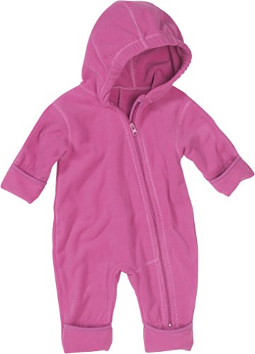 Playshoes Unisex Baby Fleece Overall Coat 14 Rose , 3-6 months