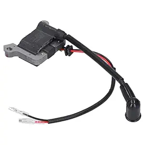 Ignition Coil, Mower Parts 2.4in Plug And Play Durable Ignition Coil Replacement, Fit for 63cc Brush Cutter Grass Trimme 48 Engine