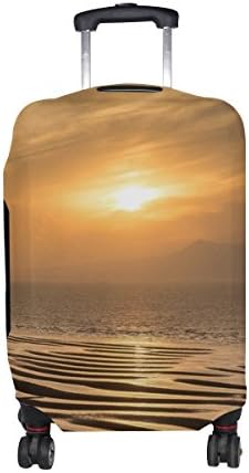 Aumimi Kyushu Sunset Luggage Cover Elastic Protector Fits M 23-26 in Suitcase
