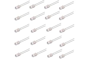 Movilideas - 25X Diodo LED RGB 4,8X5 mm Cambio automático de color 2 Pin alta luminosidad