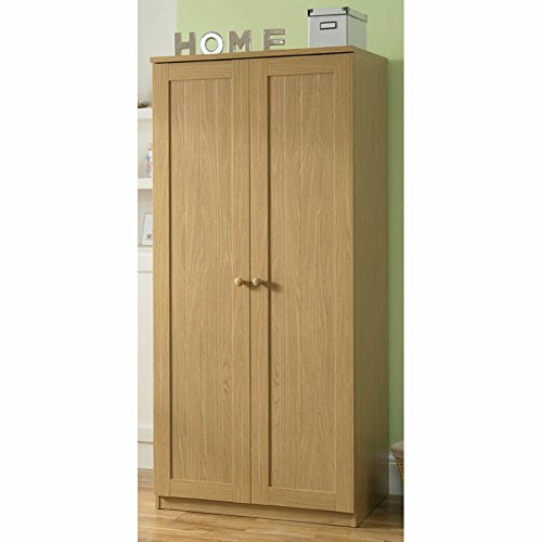 Malvern 2 Door Nursery Wardrobe in Oak Effect