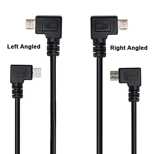 CableDeconn 1.8M Mini USB Kable B Type 5pin Male Left Angled 90 Degree to USB 2.0 Male for Data Car GPS Devices - 9