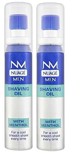 x2 Nuage Men Shaving Oil with Mentol 25ml