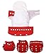 Aubig 7 Pcs Baby Infant Adjustable Reusable Cloth Diaper Cover Pure Washable Nappies Size Adjustable
