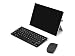 Produktbild AHIMITSU Bequeme Tastatur Ultradünne USB Wireless Ergonomic Soundless Tastatur (Schwarz) Junge Geschenk