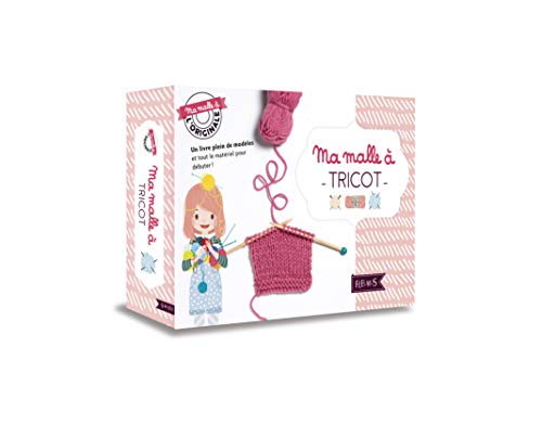 Télécharger Tricot : Avec 3 pelotes de laine, 1 paire d'aiguilles à tricoter en bois, 1 aiguille à laine, 4 bo PDF