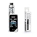 Produktbild E-Zigarette Smok X Priv Kit mit TFV12 Prince Tank 225 W 2mL (Chrom) mit Peacevape TM 18650 Ladegerät