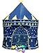Price comparison product image Prince or princess summer Palace Castle Children kids Play Tent house indoor or outdoor garden toy wendy house playhouse beach sun tent boys girls (Blue Prince)