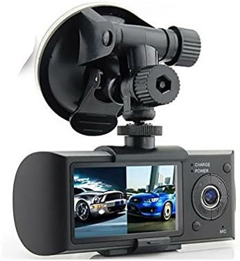 WJJ- 1080P FHD +HDR Front and Back Wide Angle Dual Lens In Car Dashboard Camera DVR Video Recorder with G-Sensor, Parking Mode & Super Night Vision