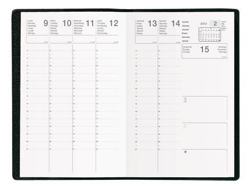 Download Agenda scolaire CALLIOPE 160 x 240 mm Noir - 2018/2019