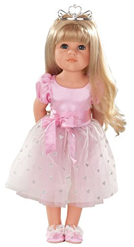 Gotz 1359072 Hanna Princess, 50 cm, blond hair, blue eyes, 11-pieces
