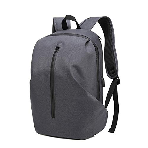 Mogomiten Mochila para Portátiles, Mochila Antirrobo para Portatil 15.6 Pulgadas con USB Puerto y Puerto de Auriculares, Multiusos Daypacks Impermeable para Hombre Mujer Estudiante, Negro