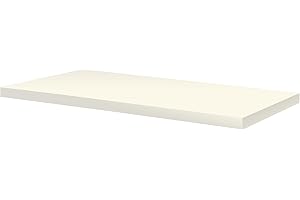 highdecora Internal Shelf Matt for Storage Cabinet, Wardrobe, Alcove, Book shelf with 6 Shelf Pegs (Platinum White, W564mm x D544mm)