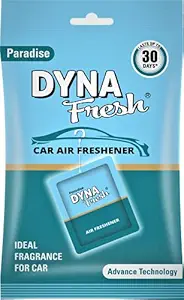 Dynafresh Car Air Freshener Paradise (Pack of 8 X 10g)