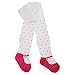 Baby Girls Assorted Pattern Tights With Elastane (18-24 Months) (White)