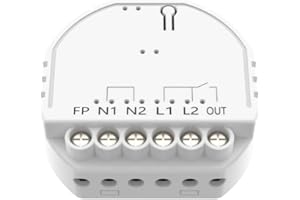 GÉNÉRIQUE Heatzy Pilote Relais – Module contact sec pour radiateur électrique sans fil pilote. Compatible avec les programmateurs fil pilote.