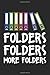 Produktbild Folders Folders more Folders: Book keeper Office Work Dot Grid Journal, Diary, Notebook 6 x 9 inches with 120 Pages