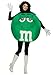 Produktbild M&M Candy Green Poncho Costume Adult Standard