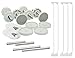 Dreambaby 18cm Extension Hallway Gate for Newborn (White)