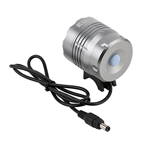 LED Fahrradbeleuchtung,Rixow LED Fahrradlampe Set,LED Frontlicht und Rücklicht Für Radfahren,LED Beleuchtung Außen Stirnlampe - 2