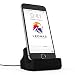 Produktbild LEONAS® Ladestation Ladegerät Docking-Station Apple i-Phone X 8 7 6 6S 5 SE i-Pod Touch Dock-Station in schwarz
