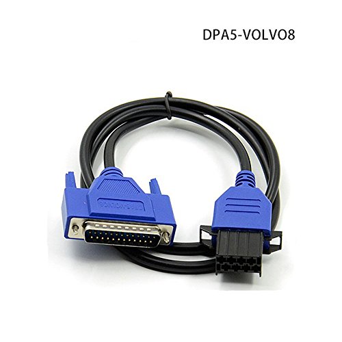 AUOTO Main Adapter Connector Cables For DPA5 Dearborn Protocol Adapter 5 Heavy Duty Truck Diagnostic Scanner - for VOLVO 8PIN