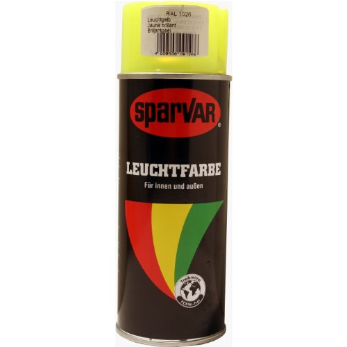 SparVar Lackspray Ral 1026 leuchtspray, Neon, 400 ml, leuchtgelb, 6091266