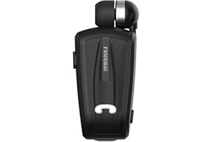 Docooler Fineblue F-V6 - Auriculares inalámbricos BT para negocios, BT 4.0, clip manos libres con micrófono