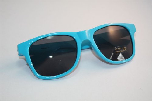 Preisvergleich Produktbild BACARDI RAZZ SONNENBRILLE BLAU NERDBRILLE UV400