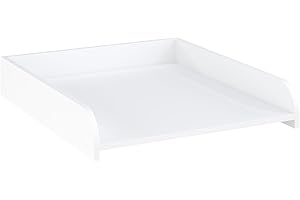 Shefa Kids Wickelaufsatz 600 für Waschmaschine, Weiß - Platzsparende Wickelkommode mit hohen Schutzkanten