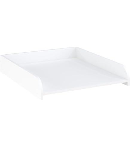 WOLTU Luiercommode met aankleedopzetstuk, commode 3 laden, afneembaar